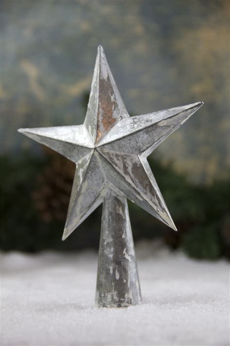 metal christmas tree topper